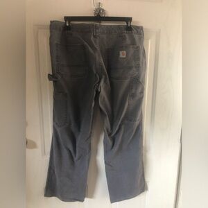 Women’s Size 12 Short Grey Carhartt Relaxed Fit Pant